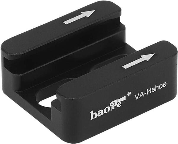 Haoge コールドシューマウントアダプター ホットシュー