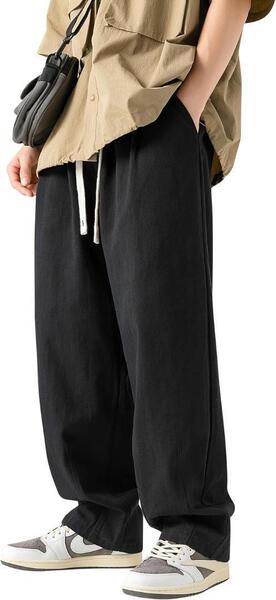 ※URL類似商品 ワイドパンツ メンズ ズボン 綿 ロングパンツ 2XL