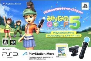 PlayStationMove みんなのGOLF 5 ビギナーズパック/PS3