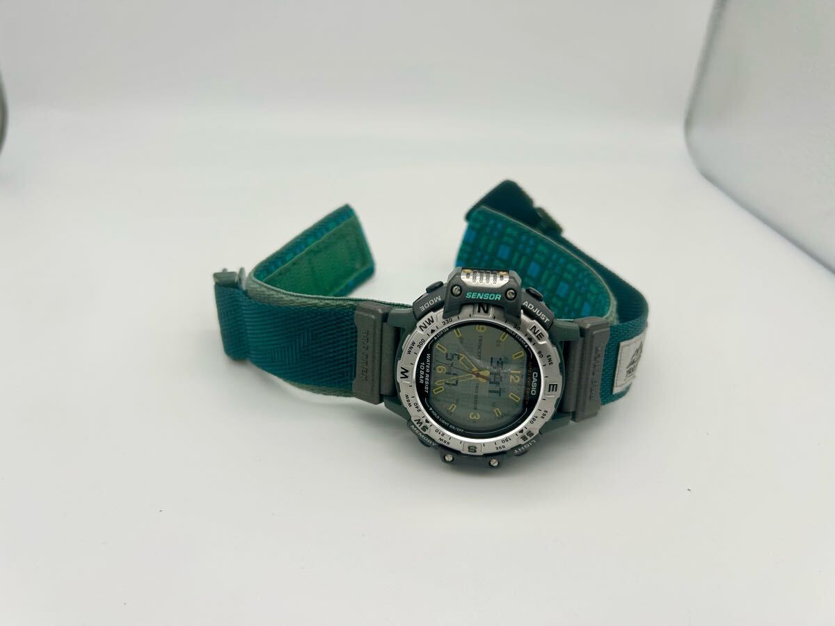 CASIO カシオ プロトレック PROTREK バードライフ メンズのみ取説あり コレクションにどうぞ バンドはカットしてあります CASIO birdlife 腕時計 バードライフ PRO TREK - メルカリ