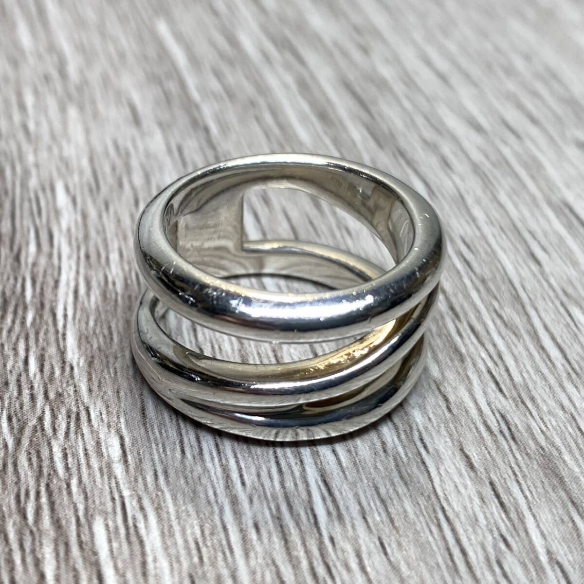 ☆希少☆【TIFFANY&Co.】ダイアゴナル リング 11号 1768