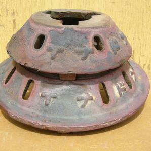 石炭ストーブ 粉炭 薪 昭和レトロ 焼玉です。お好きな方に・・古物 #6