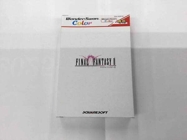 即決★掃除済み★箱付 説明書付★ワンダースワン★ ファイナルファンタジーII ②