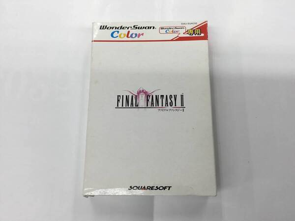 即決★掃除済み★箱付 説明書付★ワンダースワン★ ファイナルファンタジーII ③