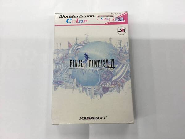 即決★掃除済み★箱付 説明書付★ワンダースワン★ ファイナルファンタジーIV ①