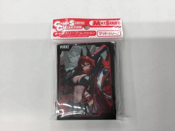 5 即決★新品未開封★保管品★スリーブ マットシリーズ 勝利の女神:NIKKE 「レッドフード」