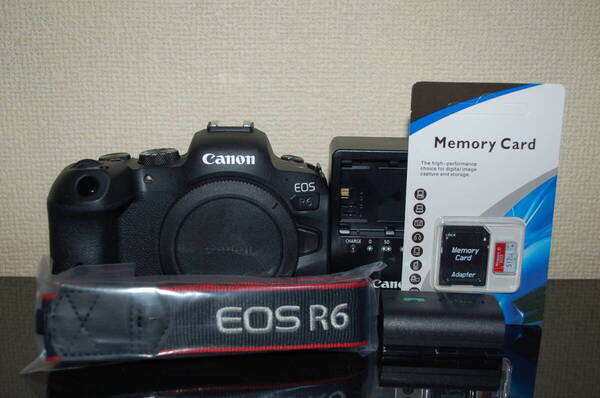 【ショット数2000以下】Canon キャノン EOS R6 ミラーレス一眼レフカメラ 本体 おまけ
