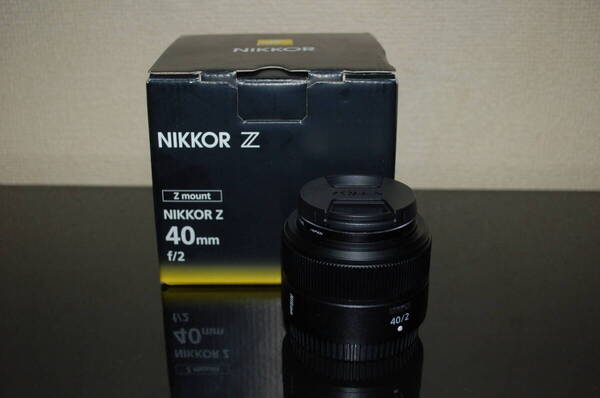 Nikon ニコン NIKKOR Z 40mm f/2 美品 プロテクター付き
