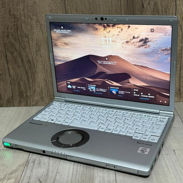 Panasonic レッツノート CF-SV9 10世代 Core i5 8GB DVD Windows11 カメラ Office付き 即納! 初期設定不要☆ 届いてすぐに使えます◎