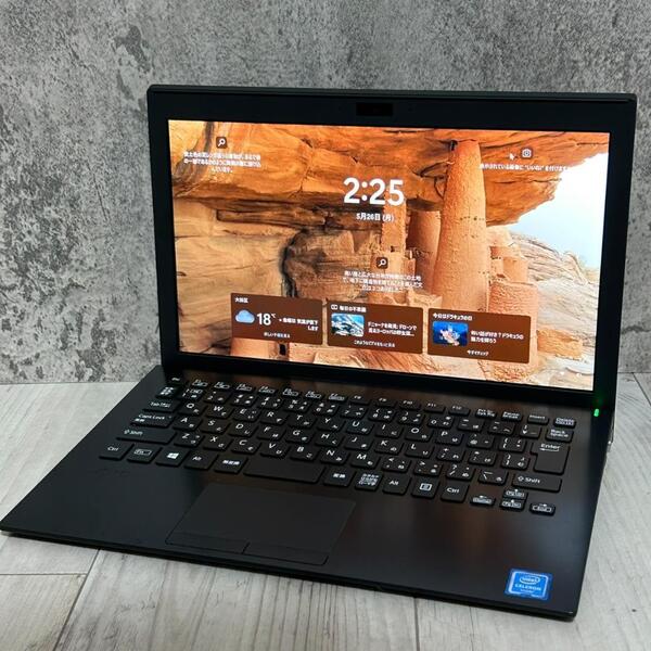 美品 超軽量 VAIO Pro PF VJPF11C11N i7 SSD128GB 4GB Windows11 カメラ Office付き 即納! 初期設定不要☆ 届いてすぐに使えます◎