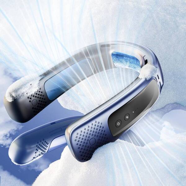 2025年最新ICE PRO夏のアイス ネッククーラー 首掛け扇風機 冷却プレート 携帯扇風機 ハンズフリー急速充電 Type-C充電 熱中症対策1A257