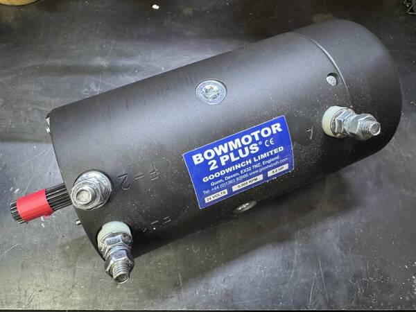 WARN ウォーン 電動 ウインチ 用 社外モーター Goodwinch社製 BOWMOTOR 2 PLUS DC24v 8.0HP MAX Power マニア向け