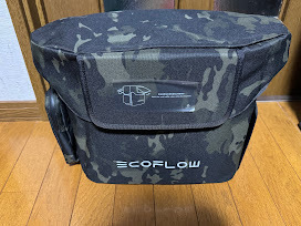 ECOFLOW DELTA 2 COVER エコフロー デルタ2 用 カバー 迷彩柄 カモフラージュ カモ 新品