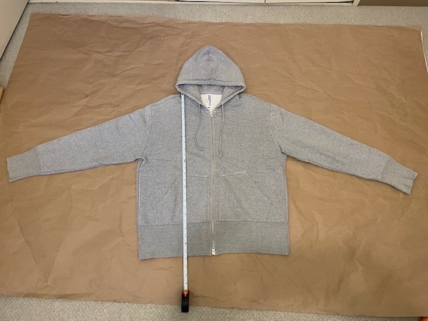 LOOPWHEELER BEAMS L ZIP FOODIE ループウィラー ビームス 別注 吊り編み 裏毛 ジップ パーカー スウェット シャツ