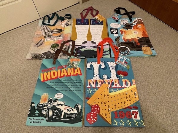 TRADER JOE’S トレーダージョーズ エコバック 5枚セット No,5