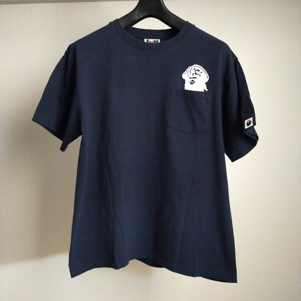 A BATHING APE パイレーツプリント ポケットTシャツ PIRATE アベイシングエイプ