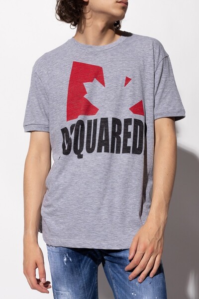 DSQUARED2 21SS ロゴプリントTシャツ イタリア製 ディースクエアード