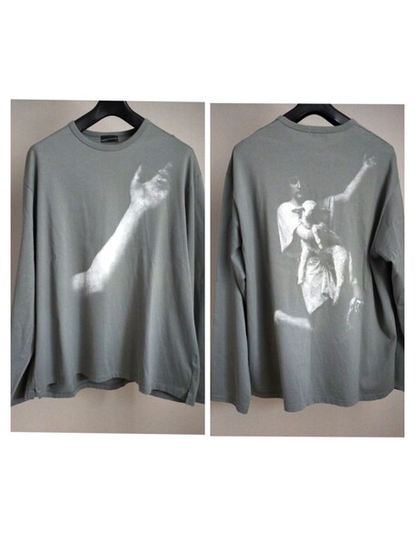 LAD MUSICIAN 22SS LONG SLEEVE BIG T-SHIRT ラッドミュージシャン 長袖ビッグTシャツ ロンT カットソーPERMANENT ROCKER