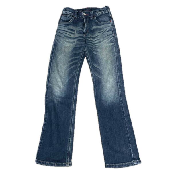 美品 EDWIN デニムパンツ 男児 150cm ジーンズ インディゴ