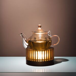 ☆雰囲気漂う キャンドルウォーマー ティーポット 高品質 安全設計 操作簡単 3