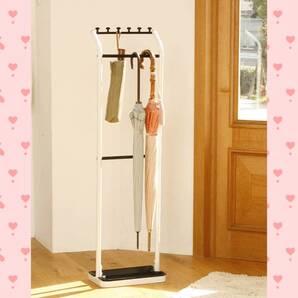 ☆傘を立てずに掛けて収納 傘立て フック