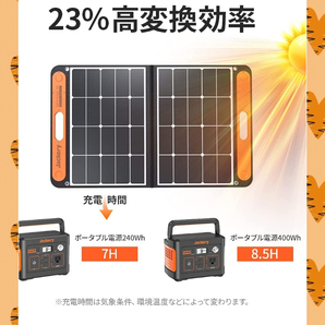 68W 折りたたみ式ソーラーパネル 軽量