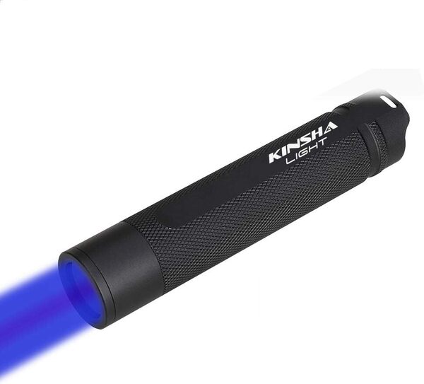 耐久性抜群 懐中電灯 UV 5W 365nm紫外線キスライト ウッド灯検査 マネ