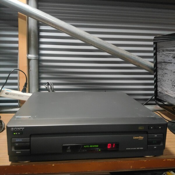 送料無料(1093)SONY ソニー LDプレイヤー MDP-RS10 CD CDV LD PLAYER