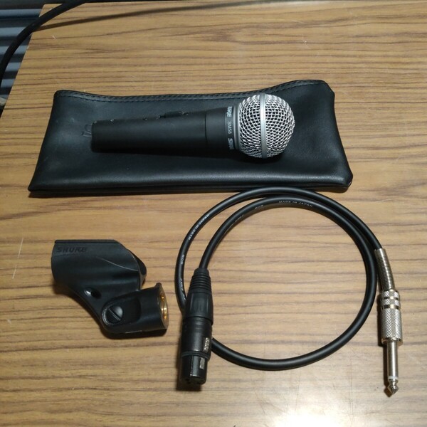 送料無料(1107)マイク ダイナミックマイク ボーカル用 SHURE SM58 シュアー