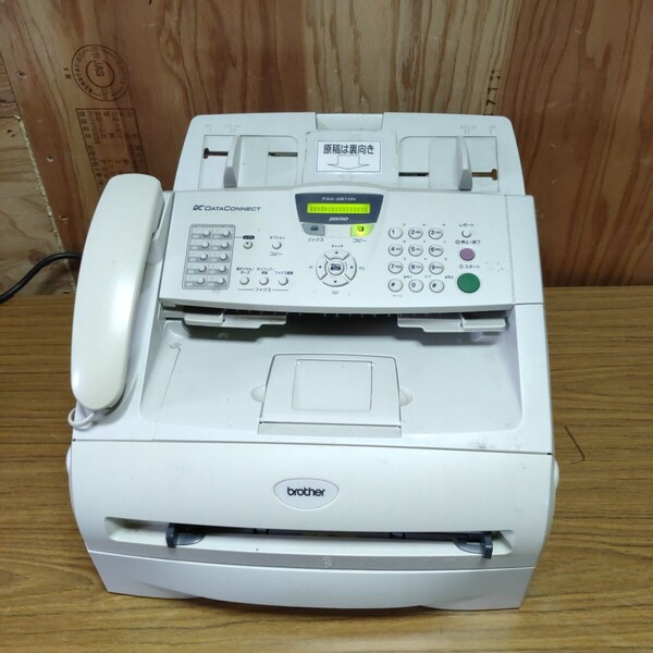 送料無料(1202)brother ブラザー A4モノクロレーザー複合機 FAX-2810N プリンター FAX コピー