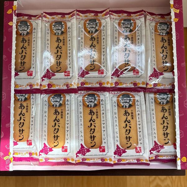 北海道銘菓 柳月 アンバタサン10個入り