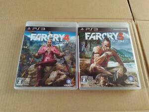 中古 PS3 ファークライ3+4のセット