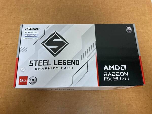 ASRock Radeon RX 9070 Steel Legend 16GB