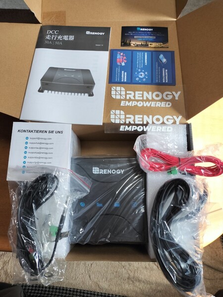 RENOGY DC-DC 12V 50A 走行充電器 RBC50D1S MPPTチャージャー レノジー キャンピングカー