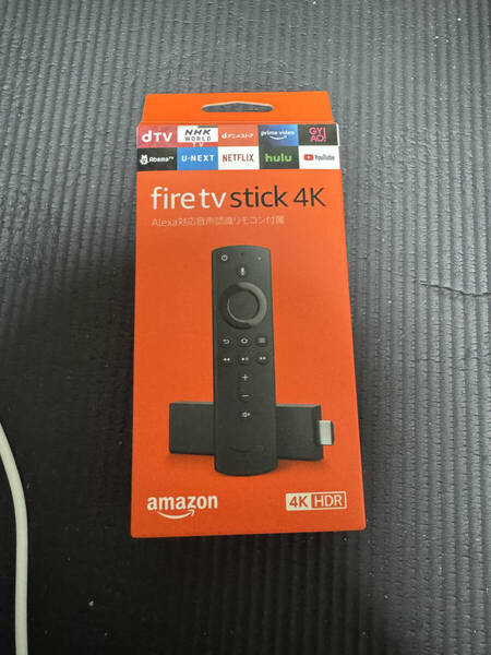 ほぼ未使用 Fire TV Stick 4K alexa対応