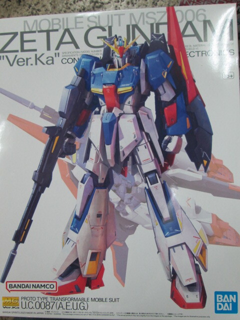 MG 1/100 ゼータガンダム Ver.Ka│株式会社BANDAI SPIRITS