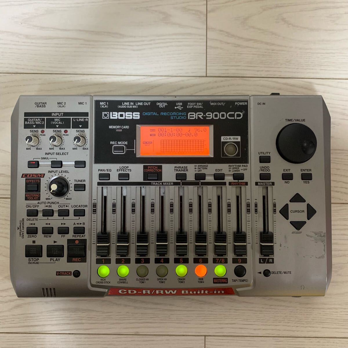 BOSS BR-900CD DIGITAL RECORDING STUDIO 完動品・動作保証