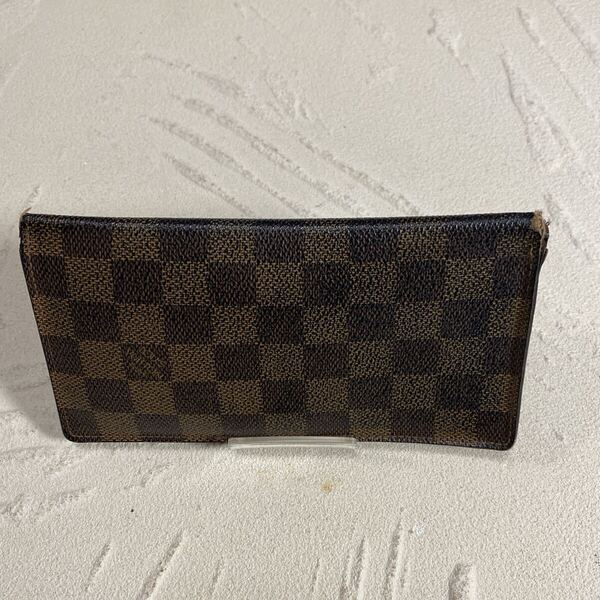 ルイ ヴィトン LOUIS VUITTON 長財布 札入れ ダミエ ポルト バルール カルトクレディ N61823 エベヌ LV