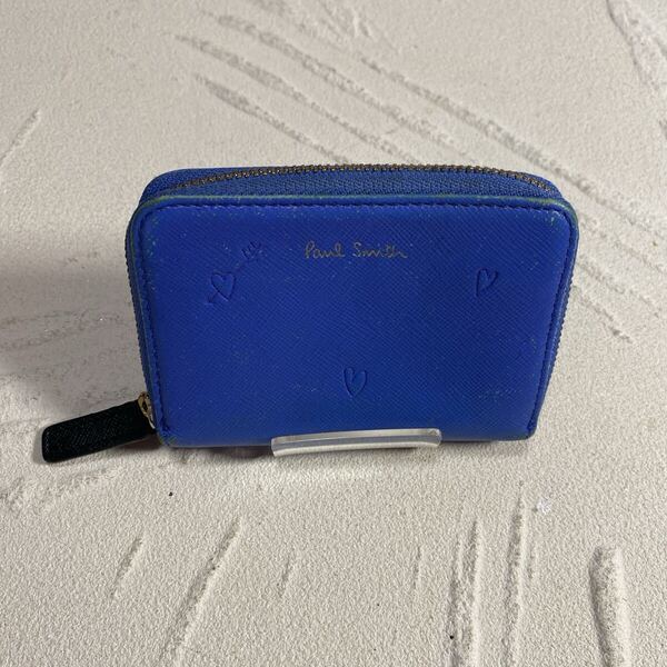ポールスミス 小銭入れ コインケース ラウンドファスナー Paul Smith キーホルダー