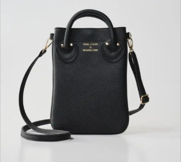 ヤング&オルセン スマホショルダー YOUNG & OLSEN バッグ レディース ショルダーバッグ 黒 ポーチ ショルダー ヤングアンドオルセン