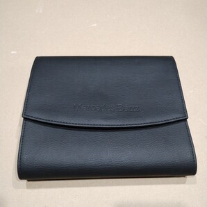 2★良品!メルセデス・ベンツ 純正品 車検証ケース 車検証入れ 取説入れ 収納ケース カバー ブラック★