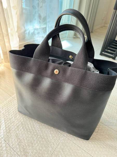 【used品】Breath TOPKAPI ブレストプカピ 日本製 トートバッグ 黒
