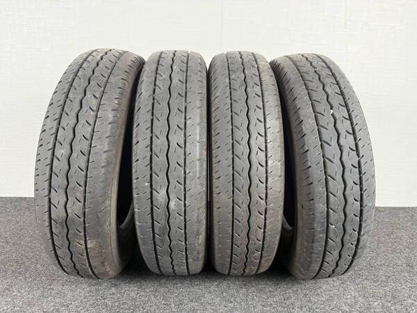 溝あり 2022年 ヨコハマ JOB RY52 145/80R12 80/78N LT 夏 ノーマル 4本セット