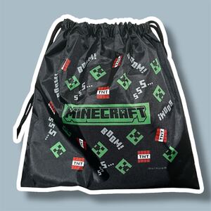 【新品未使用】Minecraft キッズソックス4点セット 巾着付き 19〜24cm 子供 靴下 マイクラ マインクラフト ゲーム Switch 映画 送料185円〜