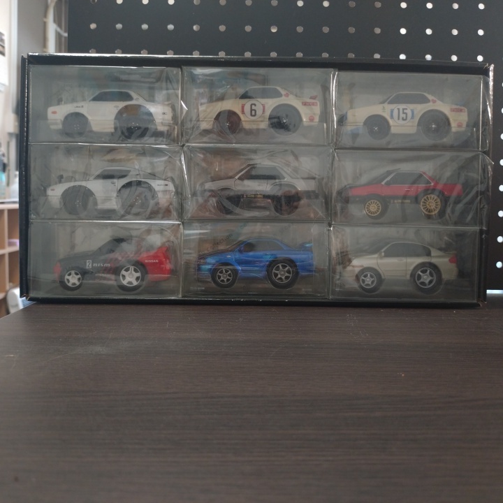 car.110 ミニカーセット オールスカイライン3 限定コレクション