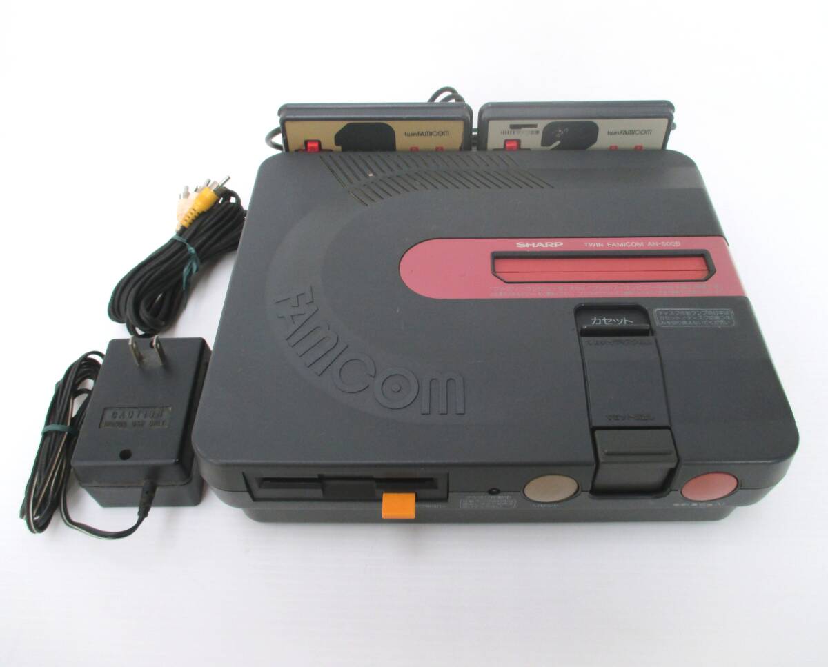 SHARP (シャープ) ツインファミコン AN-505 通電確認のみ 保証