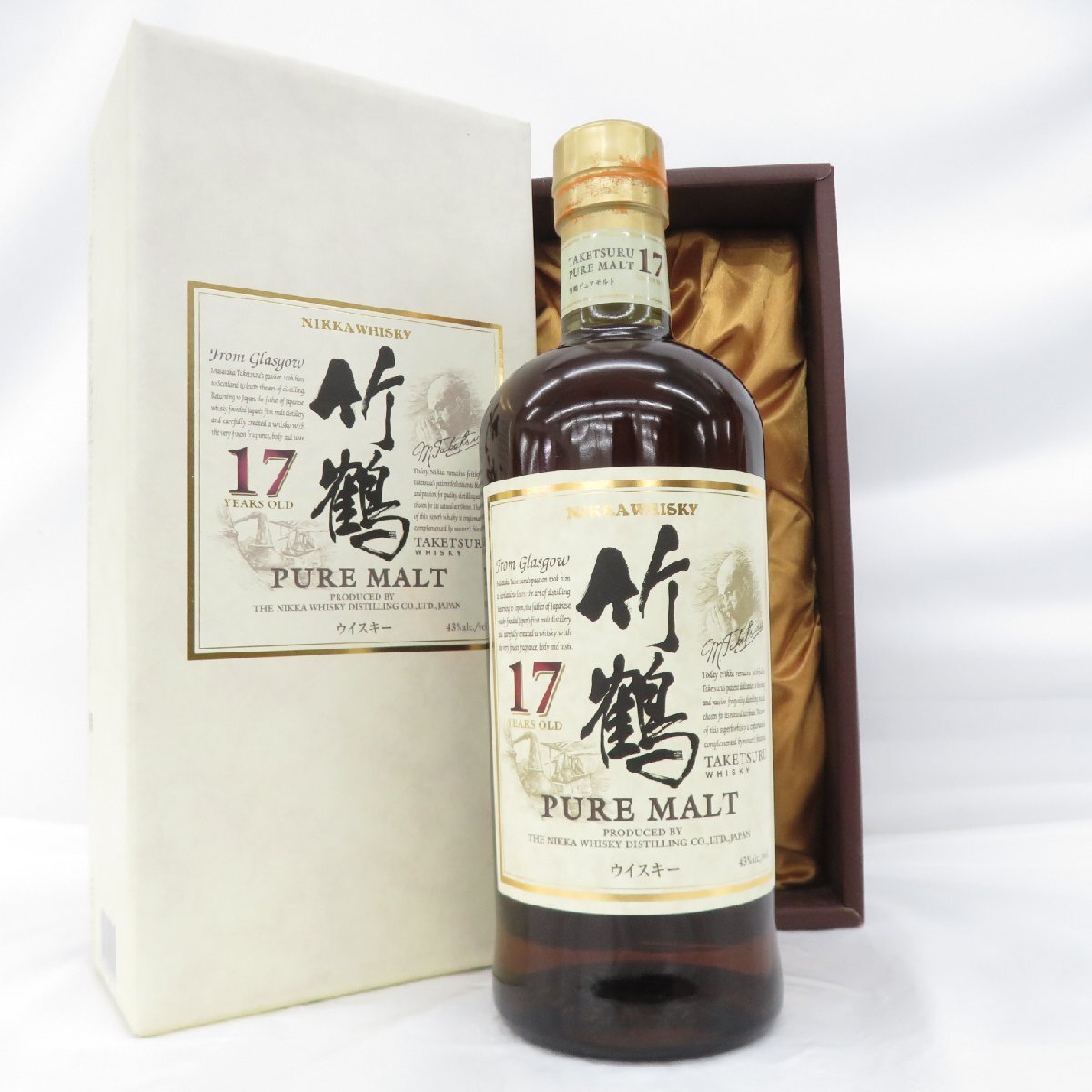 楽天市場】ニッカ 竹鶴 17年 700ml 箱なし ウイスキー 【中古