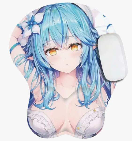 ホロライブ 雪花ラミィ おっぱいマウスパッド ①