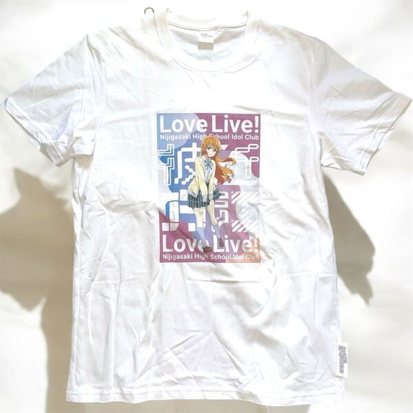 美品 ラブライブ 虹ヶ咲学園 近江彼方 フルグラフィック Tシャツ ホワイト WHITE 白 ドンキホーテ ドンキ コラボ フルグラ 公式 ニジガク