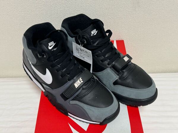 【送料込】 NIKE AIR TRAINER1 BLACK WHITE DARK GREY US10.5 28.5cm ※新品※